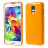 Mercury Skal till Samsung Galaxy S5 / TPU / Glitter / Gul