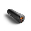 Essential Billaddare 48W 1xUSB-C 1xUSB-A Svart