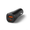 Essential Billaddare 48W 1xUSB-C 1xUSB-A Svart