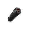 Essential Billaddare 48W 1xUSB-C 1xUSB-A Svart
