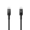 Essential Kabel Fabric USB-C/USB-C 100W 1.5m Svart