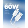 Essential Kabel USB-A till USB-C 60W 1m Vit