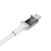 Essential Kabel USB-C till USB-C 100W 2m Vit