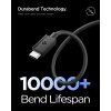 Essential Kabel USB-C till USB-C 60W 2m Svart