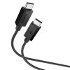 Essential Kabel USB-C till USB-C 60W 2m Svart