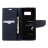 Fancy Diary Plånboksfodral till Samsung Galaxy S8 Cyan