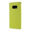 Fancy Diary Plånboksfodral till Samsung Galaxy S8 Grön