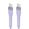 Fast Charging Pastel Cable USB-C till USB-C 1.2 m Lila
