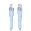Fast Charging Pastel Cable USB-C till USB-C 2 m Blå