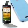 Fodral / Väska För HTC One S /Flip Slim Fit Covert / Blå