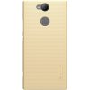 Frosted Shield Sony Xperia XA2 Skal Guld