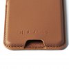 MagSafe Korthållare Full Leather Magnetic Wallet Dark Tan