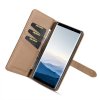 Galaxy Note 9 Plånboksfodral Splittläder Löstagbart Skal Kortfack Utsida Brun