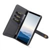 Galaxy Note 9 Plånboksfodral Splittläder Löstagbart Skal Kortfack Utsida Svart
