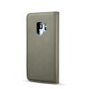 Galaxy S9 Plånboksfodral Splittläder Löstagbart Skal Kortfack Utsida Grön