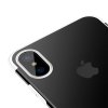 Glitter Case till iPhone X/Xs Skal Hårdplast Vit
