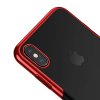 Glitter Case till iPhone Xs Max Skal Hårdplast Röd