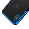 Glitter Case till iPhone Xs Skal Hårdplast Blå