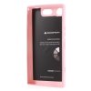 Glitter Powder Jelly Skal till Sony Xperia XZ1 Compact TPU Rosa
