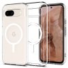 Google Pixel 8a Skal Ultra Hybrid Metal Ring MagFit Vit
