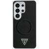 Samsung Galaxy S26 Ultra Skal Triangle Logo Embossed MagSafe Svart