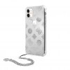 iPhone 11 Skal Chain Peony Silver
