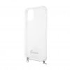 iPhone 12 Pro Max Skal Chain & Script Silver Klar