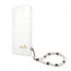 iPhone 12/iPhone 12 Pro Skal Script & Pearls Vit Klar