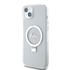 iPhone 15 Plus Skal Ring Stand Glitter MagSafe Transparent