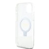iPhone 15 Plus Skal Ring Stand Glitter MagSafe Transparent