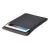 iPad 11 Tum Vikbar Sleeve Äkta Läder Svart
