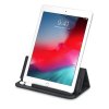 iPad 11 Tum Vikbar Sleeve Äkta Läder Svart