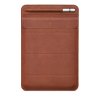 iPad 11 Tum Vikbar Sleeve Äkta läder Brun