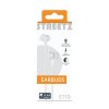 Hörlurar E110 Earbuds 3.5mm Vit