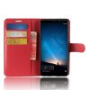 Huawei Mate 10 Lite Plånboksfodral Litchi Röd