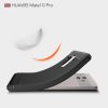 Huawei Mate 10 Pro Skal TPU Borstad och Kolfiber Design Svart