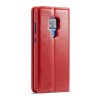 Huawei Mate 20 Fodral Vaxad PU-läder Röd