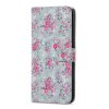 Huawei Mate 20 Lite Plånboksfodral PU-läder Motiv Rosa Blommor
