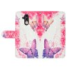 Huawei Mate 20 Lite Plånboksfodral PU-läder Motiv Vackra Fjärilar