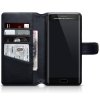 Huawei Mate 9 Pro Plånboksfodral Äkta Läder Svart