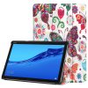 Huawei MediaPad M5 Lite 10 Fodral Motiv Färgglada Fjärilar