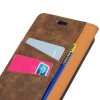 Huawei P Smart 2018 Plånboksfodral PU-läder Vintage Mörkbrun