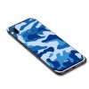 Huawei P20 Lite Skal med Stativ Camouflage TPU Blå