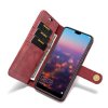 Huawei P20 Pro Plånboksfodral Löstagbart Skal Röd