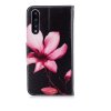 Huawei P20 Pro Plånboksfodral Motiv Rosa Blomma