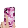 Huawei P20 Pro Skal med Stativ Camouflage Hårdplast TPU Magenta