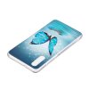 Huawei P20 Pro Skal TPU Självlysande Motiv Blå Fjäril