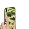 Huawei P20 Skal med Stativ Camouflage Hårdplast TPU Ljusgrön