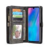 Huawei P30 Mobilplånbok Löstagbart Skal Splittläder Grå