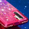 Huawei P30 Pro Skal Glitter Röd Lila